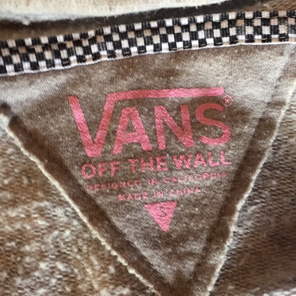 Vintage VANS Sleeveless Hoody Zip-up Sweatshirt - Picture 3 of 6